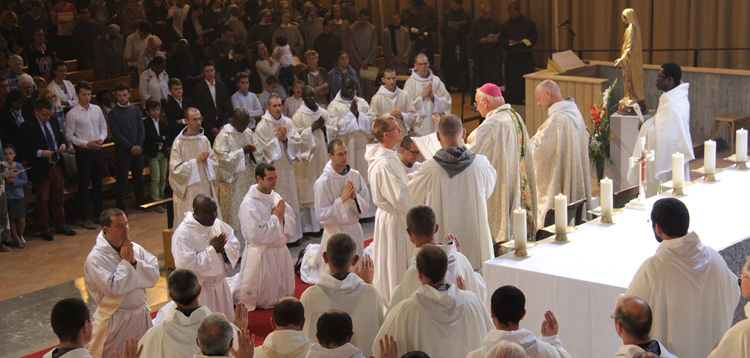 Ordinations des frères de Saint-Jean