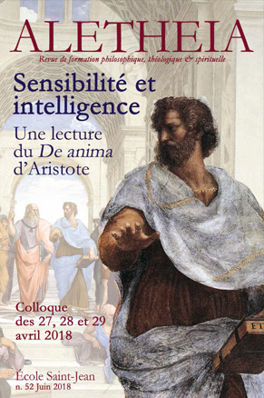 Aletheia N°52, Sensibilité et intelligence