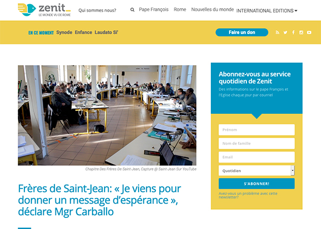 capture_zenit_5novembre2019 Capture du site Zenit, 5 novembre 2019