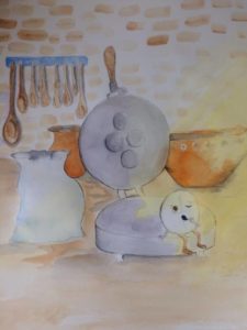 Illustrations du livre The Little Bread