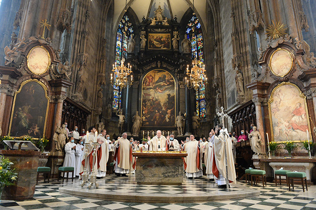 freres_saint_jean_ordination_benedict_charbel2 Ordination de frère Benedict-Charbel à Vienne