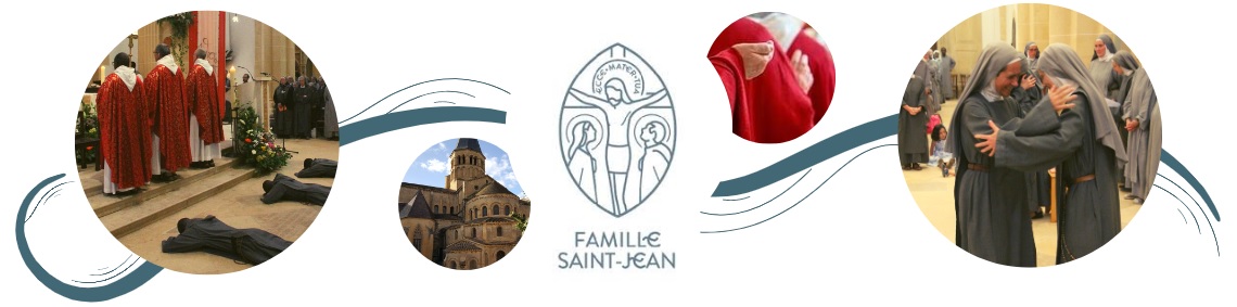 banderole Journées de Pentecôte 2023 avec la Famille Saint-Jean