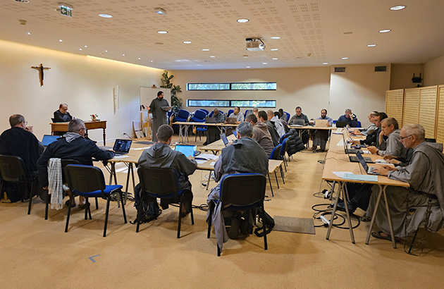 freres_saint_jean_session_formation_barbarin Session de formation des Prieurs provinciaux et de leurs conseillers, intervention du Cardinal Barbarin