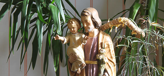 freres_saint_jean_st_joseph Saint Joseph au prieuré des Frères de saint-Jean à Banneux