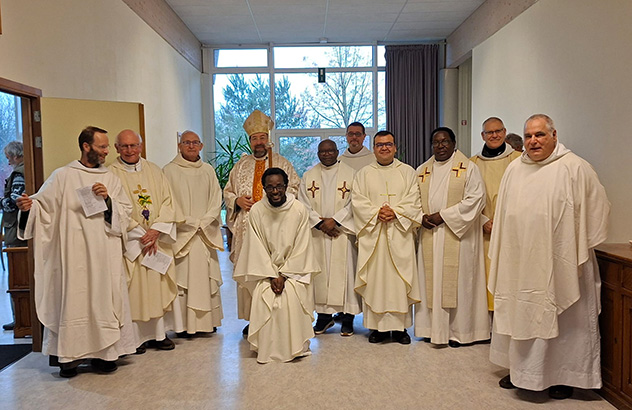 jubile1 Jubilé des Frères de Saint-Jean à Banneux