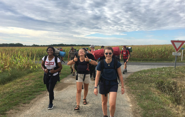 Randonnée, camp raid chantier