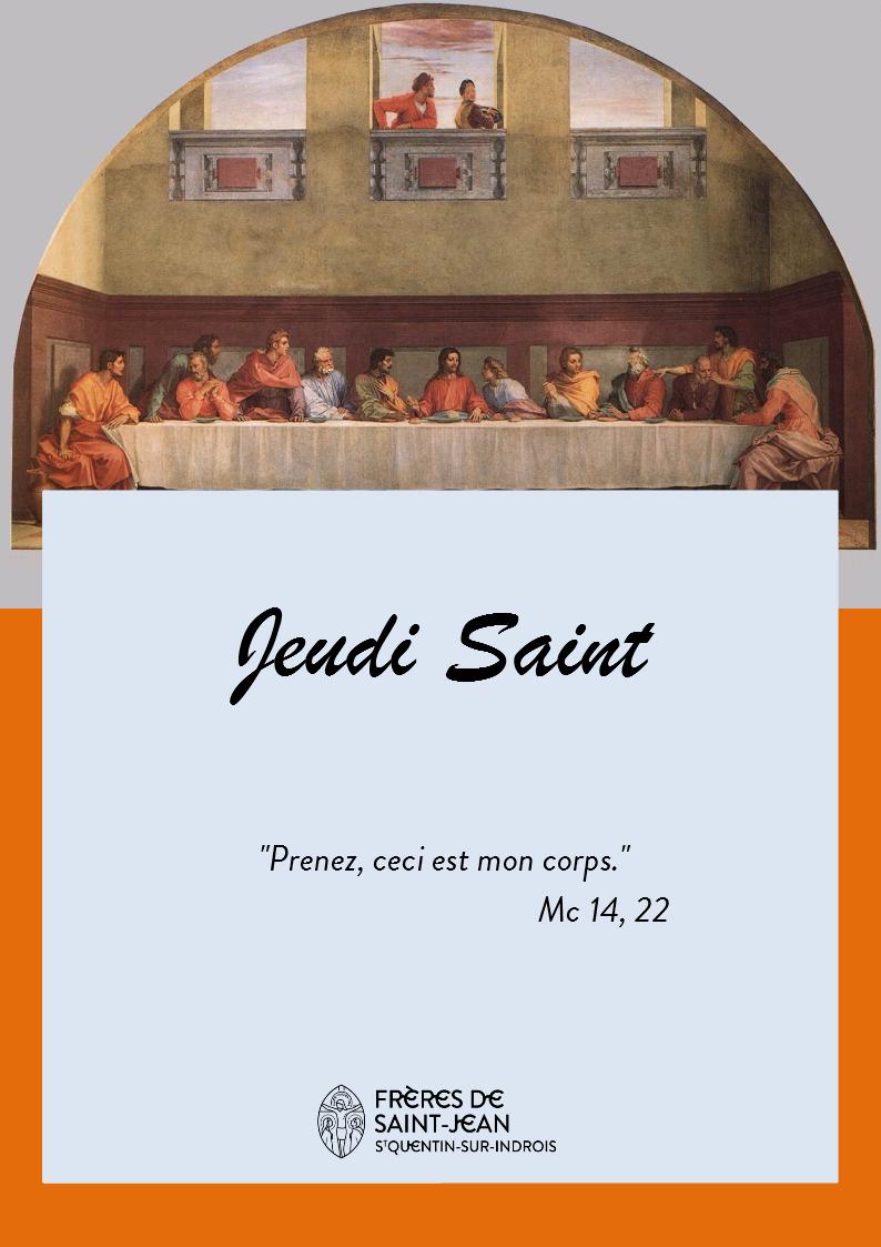 Jeudi Saint Jeudi Saint