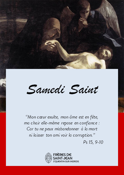 Semaine sainte 2022, samedi