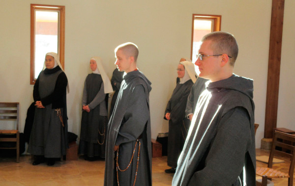 Prise d'habit au prieuré de Princeville