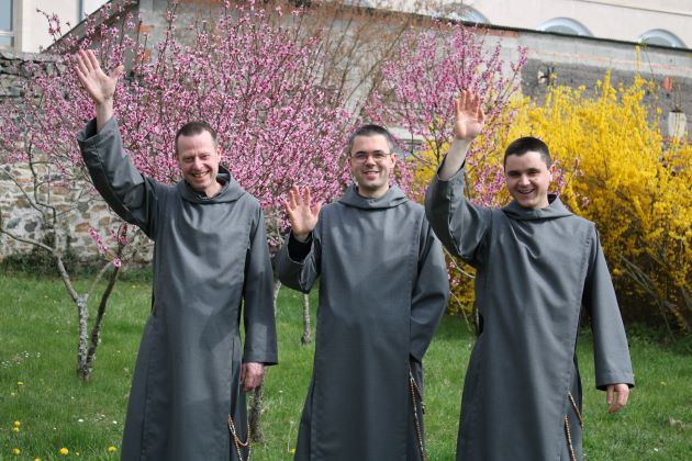 Three new clothings in the habit