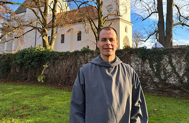 Brother Ignaz-Maria, first Provincial Prior of Europe