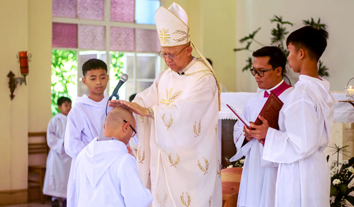 Diaconate Ordination of Brother John Baptist in Cebu
